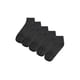 thumbnail image 1 of Calcetines tobilleros deportivos de corte bajo con puño elástico alto 5 paresCalcetines Tobilleros Deportivos De Corte Bajo Con Puño Elástico Alto 5 Pares Negro XS, 1 of 6