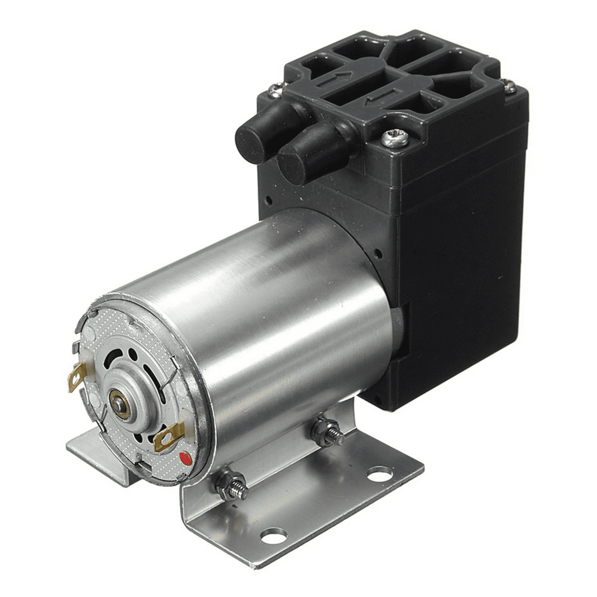 2X 65120Kpa DC12V 6W Mini Vacuum Pump Negative Pressure Suction Pump with Holder for Gas Analysis Sampling