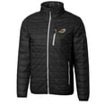 thumbnail image 2 of Men's Cutter & Buck Black Akron RubberDucks Rainier PrimaLoft Big & Tall Eco Insulated Full-Zip Puffer Jacket, 2 of 3