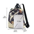 thumbnail image 3 of FORMRS Women's Travel Backpack Purse Anti-Theft Hidden Pockets Casual Shoulder Bag, Astronaut Floating, 3 of 7