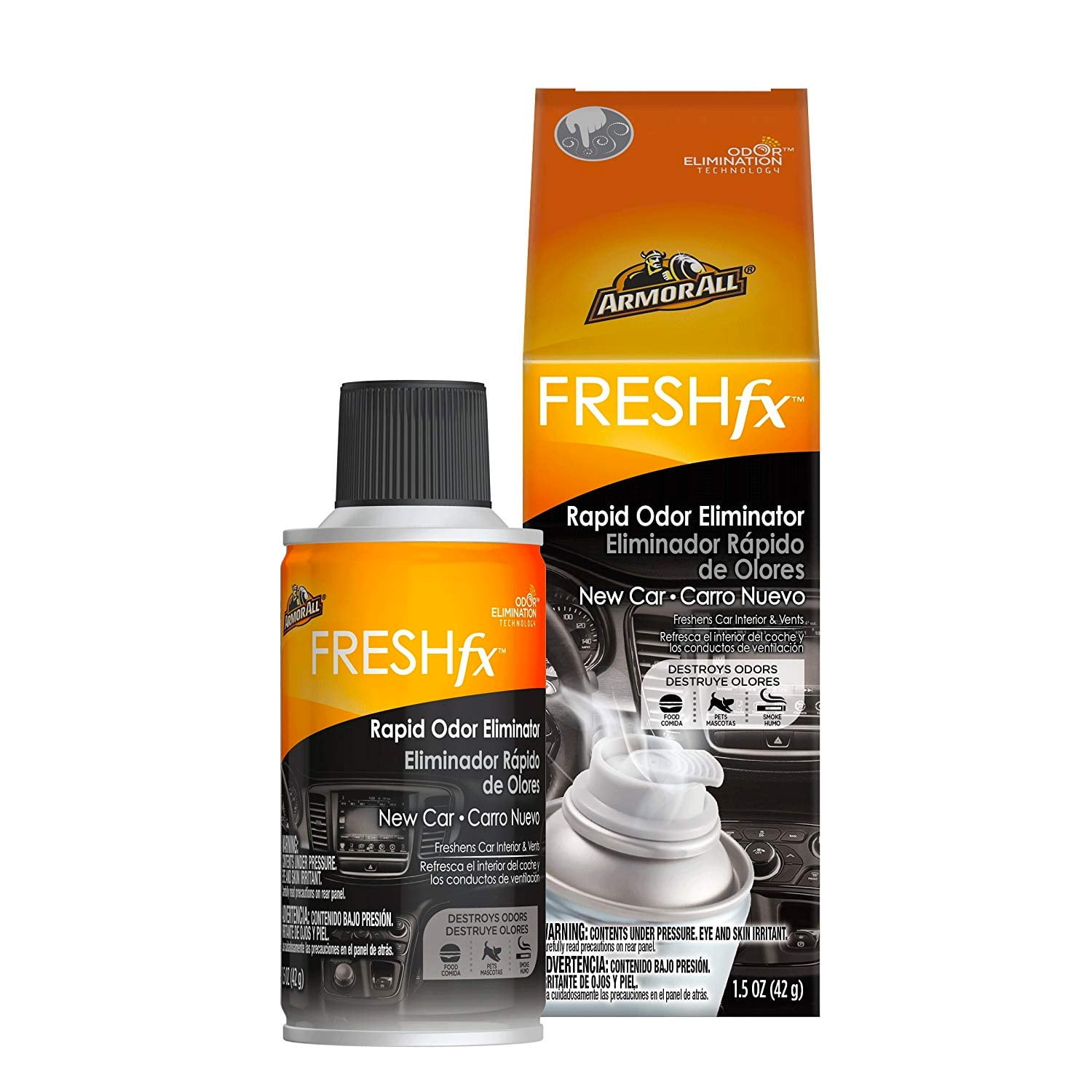 FreshFX Armor All Fogger Rapid Odor Eliminator 1.5 Oz. Car FreshFX Armor All Fogger Rapid Odor Eliminator 1.5 Oz. Car