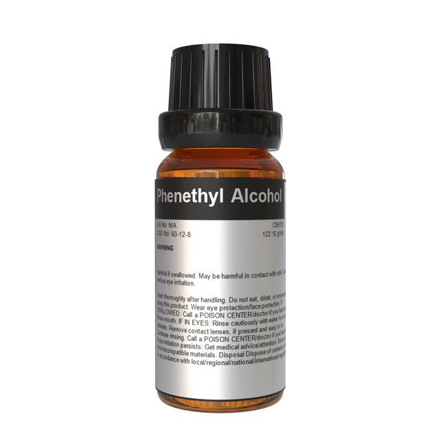 Phenethyl Alcohol High Purity Fragrance/Aroma Compound 15ml (0.5oz)