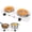 White, variant on Hot Plate,Double Burner, 2000W Electric Stove Burner with 5 Levels Temperature Control, Countertop Double Coil Burner Cast Iron Cooktop for All Cookwares Home Camp RV
