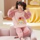 thumbnail image 3 of Conjuntos de pijamas de invierno para niños, pijamas cálidos para Niñas Grandes, ropa de dormir de franela de lana para adolescentes, ropa de dormir para niños, ropa de casa para niños, 3 of 5