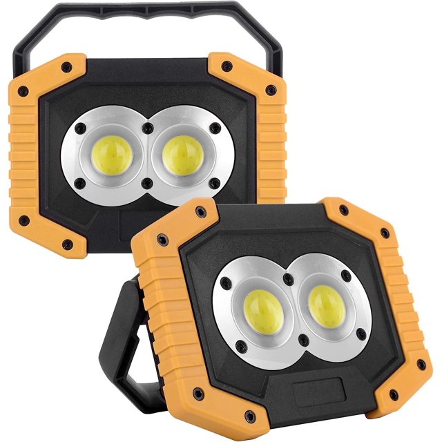 Lámpara de trabajo LED recargable Sincero Proyector portátil 30 W 1500 Lm