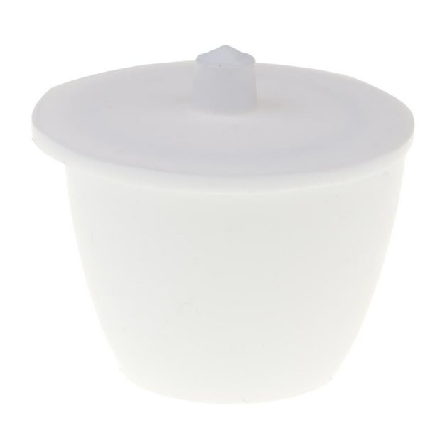 Crisol de laboratorio de PTFE con tapa. Equipo de instrumentos de laboratorio. Capacidad de 30 ml/50 ml. Capacidad 50ml