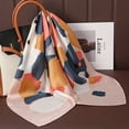 thumbnail image 4 of Bufanda cuadrada de seda satinada con estampado de lujo para mujer, pañuelo para el cuello, Hijab, cinta para el pelo, diadema, Bandana envolvente a la moda, novedad de 2023, 4 of 4