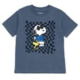 thumbnail image 6 of Peanuts Toddler Boys' 3-Pack Short Sleeve T-Shirts Blue Grey Yellow, 6 of 6