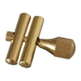 thumbnail image 1 of Abrazadera de sujeción para ligadura de saxofón, tornillo de apriete, repuesto de metal, instrumento musical, reparación compacta para boquilla., 1 of 8