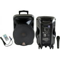 thumbnail image 3 of MR DJ 4000W Bluetooth DSP FM Radio USB Portable PA DJ KARAOKE Speaker, 3 of 8