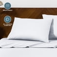 thumbnail image 6 of Bare Home Pillowcase Set - Envelope Closure - Premium 1800 Collection - Double Brushed - Ultra Soft - Queen Size, White, 2 Count, 6 of 8