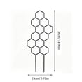 thumbnail image 2 of Climbing Vines Trellis ,Hexagon Plant Trellis for Climbing Plants Indoor Outdoor, Outdoor Indoor Garden Decoration Ivy Holder, Rust Resistant Plastic Trellis, 2 of 6