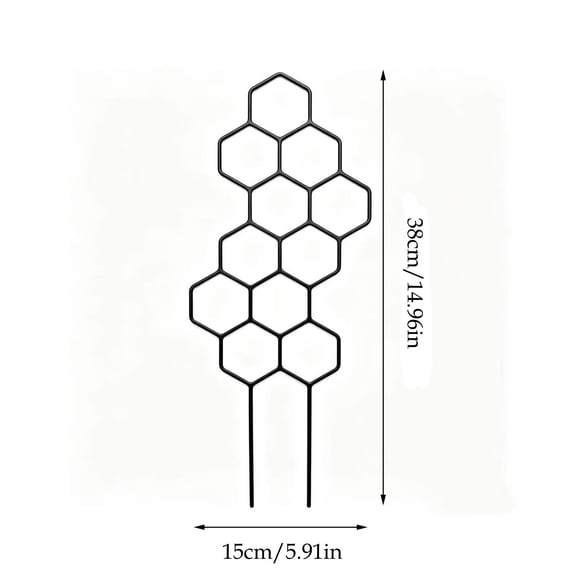 Potted Plants Support Pole Plastic Plants Climbing Frame for Home Garden Courtyard Terrace Lawn Decoration
