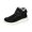 Black, variant on Women's Orthopedic Platform Snow Boots, Ankle Booties Walking Shoes, Waterproof Nylon Fleece Lined Arch Support Zip Up Hiking Cold Weather Outdoor Shoes Black