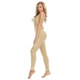 thumbnail image 4 of iEFiEL Women Adult Wide Shoulder Straps Stretchy Yoga Gymnastic Dance Leotard, 4 of 5