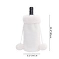 thumbnail image 2 of LEFTHIGH Home Christmas Holiday Style, Champagne And Wine Bottles Sleeve, Christmas Decorations Small Wine Sleeve Christmas Decorations, 2 of 3