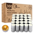 thumbnail image 1 of Candles Hypmis, 300 unidades, cera de palma sin perfume, 6 horas de combustión, 1 of 9