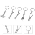 thumbnail image 3 of 5 Pcs Porte-Clés au Design d'Outil Simulé Unique Créatif Anneau de Clé Chic Pendentif de Sac, 3 of 6