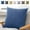 Blue, variant on mtvxesu Throw Pillow Inserts, Linen Pillow Cushion with Insert, 45x45cm Modern Sofa & Bedside Pillow, Polyester Decorative Throw Pillow for Living Room, Office, or Bed, Blue, Green, Coffee