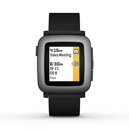 UPC 608255827443 product image for Pebble Time 501-00020 Smartwatch - Black | upcitemdb.com