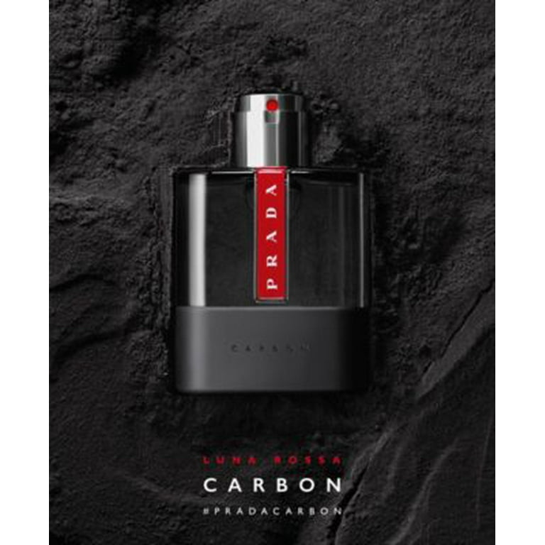Prada Luna Rossa Carbon 2 PC Set for Men: 3.3 oz Eau de Toilette