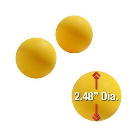 MD Sports Roll and Score Arcade Game Replacement Balls (3 Pack) - Yellow