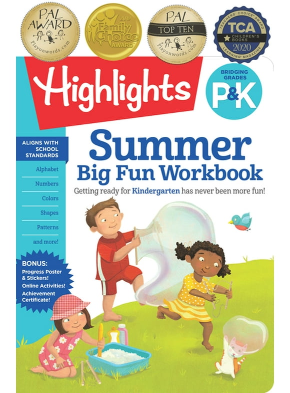 Highlights Summer Learning: Summer Big Fun Workbook Bridging Grades P & K (Paperback)