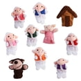 thumbnail image 1 of Marionetas de Dedo Sunnimix El lobo y los siete corderitos, 1 of 8