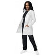 thumbnail image 3 of SIVVAN Scrubs For Women - 33" Modern Slim Lab Coat - S8804 - White - L, 3 of 7