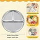 thumbnail image 3 of Stainless Steel Kids Dinnerware Set, Stainless Kids Plates, Unbreakable Plates, 3 of 5