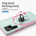 thumbnail image 3 of Full Body Protective Phone Case for Galaxy S22 Ultra Case 5G, Heavy Duty Shockproof Cover Samsung Galaxy S22 Ultra Case [Dual Layer][Hard PC Back],Built in Finger Ring Stable Magnetic Ring Kickstand, 3 of 8