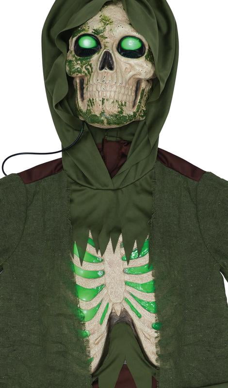 Ghoul Light up Costume for Children, Boy's Size M (8), by Way to Celebrate