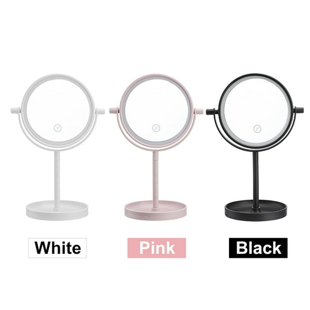 Makeup Mirror Led Vanity Illuminated Tabletops Cosmetic Detachable Portable Traveling Com Makeup Mirror Led Vanity, Portable Makeup Mirror With Light