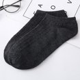 thumbnail image 2 of WTXUE Socks for Women, Unisex Solid Color Fashion Skateboard Sock Comfortable Socks, Dark Gray, 2 of 2