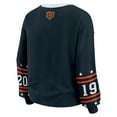 thumbnail image 3 of Women's WEAR by Erin Andrews  Navy Chicago Bears Sport Long-Sleeve T-Shirt, 3 of 6