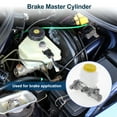 thumbnail image 2 of Unique Bargains Brake Master Cylinder for Nissan Maxima 1994-2003 Durable No.4601041U10 Engine Compartment Hydraulic Master Cylinder Silver Tone,White 1 Pcs, 2 of 7