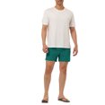 thumbnail image 2 of NOMADIC NOOK Men's Summer Beach Solid Color Drawstring Waist Swimsuit Board Shorts 2 Pack, 2 of 6