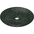 thumbnail image 3 of 35 1/8"OD x 4 7/8"ID x 2 1/2"P Viceroy Ceiling Medallion (Fits Canopies up to 4 7/8"), Hand-Painted Painted Turtle Crackle, 3 of 6