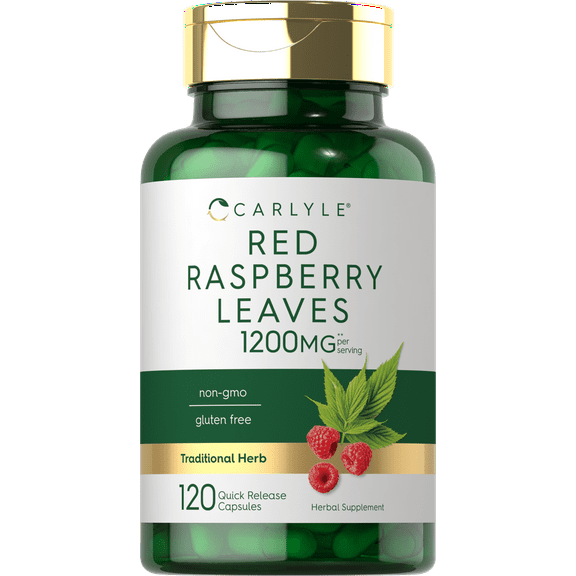 Red Raspberry Leaf Extract | 1200mg | 120 Capsules | by Carlyle