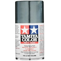 Tamiya TS-100 Semi-Gloss Bright Gun Metal 100ml Spray Can TAM85100 Lacquer Primers & Paints