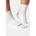 thumbnail image 5 of Calcetines Kamo Fitness The Daily para mujer, tallas 5-9, blancos, 5 of 5