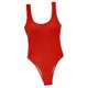 thumbnail image 2 of Trajes de baño de  para mujer Traje de baño sin espalda sin mangas para mujer Rojo Zulema  Traje de baño, 2 of 5
