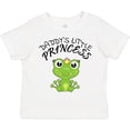 thumbnail image 3 of Inktastic Daddy's Little Princess Cute Frog Girls Toddler T-Shirt, 3 of 5