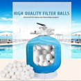 thumbnail image 3 of 700g/8L Swimming Pool Filter Balls, Filter Balls,Fiber Filter Media for Swimming Pool Sand Filters Water Filtration,Eco-Friendly, Lightweight and Dura, 3 of 5