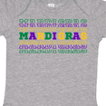 thumbnail image 4 of Inktastic Mardi Gras Mirror Words Boys or Girls Baby Bodysuit, 4 of 5