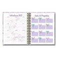 thumbnail image 2 of Agenda Dos Dias 2025 Pasta Dura Con Arillo Mod. Lavander, 2 of 6