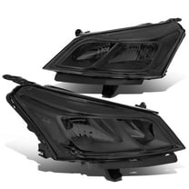 DNA Motoring For 13-17 Chevy Traverse Smoked Clear Corner Signal Headlight Lamps Pair