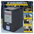 thumbnail image 2 of VFD Frequency Inverter 1.5/2.2/3.0/4.0/5.5/7.5KW 220 3P Variable Speed Drive Frequency Converter for CNC Milling Machine ,Clear Interface, 2 of 6