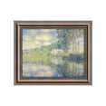 thumbnail image 4 of Poplars on the Epte by Claude Monet Framed Wall Art Print, Landscape Nature Print, 11x14, 2417, 4 of 6