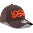 thumbnail image 3 of Gorra New Era NFL 39THIRTY Cleveland Browns marrón S/M, 3 of 6